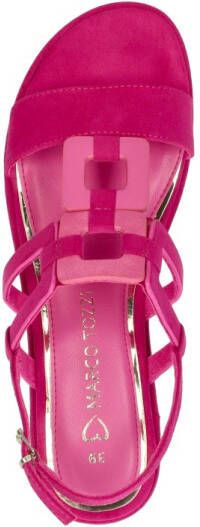 marco tozzi Sandalen Plat Fuchsia