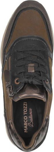 marco tozzi Sneakers Laag Middel Bruin