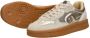 Maruti Yale Suede taupe gold sneakers Goud Leer Lage sneakers Dames - Thumbnail 6