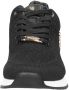 Mexx Sneaker Gitte Glitter Zwart Dames Sneakers - Thumbnail 6