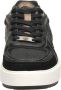 Mexx Zwarte leren sneakers met ponyhair detail Black Dames - Thumbnail 7