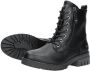 Mustang Stijlvolle zwarte veterschoenen voor dames Black Dames - Thumbnail 8