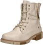 Mustang Ivoor Veterboot Beige Dames - Thumbnail 3