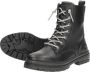 Mustang gevoerde veterboots zwart - Thumbnail 6