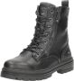 Mustang gevoerde veterboots zwart - Thumbnail 3