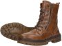 Mustang Stijlvolle bruine veterschoenen voor dames Brown Dames - Thumbnail 6