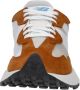 New Balance Unisex Suède en Mesh Sneakers Orange - Thumbnail 6