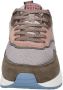 Palpa Beige Paarse Platform Sneakers Multicolor Dames - Thumbnail 15