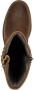 Palpa Bruine Bikerboot met Gouden Gespen Brown Dames - Thumbnail 6