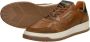 Pantofola d'Oro Sirmione Low Sneakers Leren Sneaker Heren Cognac - Thumbnail 11