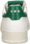 Pantofola D'Oro Lage Groene Accent Leren Sneakers White Heren - Thumbnail 5