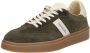 Pantofola D'Oro Groene Suède Lage Sneakers Green Heren - Thumbnail 3