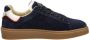 Pantofola D'Oro Blauwe Suède Lage Sneakers Blue Heren - Thumbnail 5