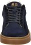 Pantofola D'Oro Blauwe Suède Lage Sneakers Blue Heren - Thumbnail 6