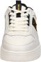 PME Legend Witte Leren Sneaker met Bruine en Zwarte Details White Heren - Thumbnail 11