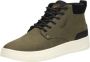 PME Legend Groene hoge sneakers met leren details Green Heren - Thumbnail 4