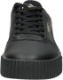 PUMA Carina L Dames Sneakers Black- Black- Team Gold - Thumbnail 9