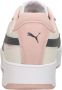 PUMA Carina Street Dames Sneakers White-Strong Gray-Rose Quartz - Thumbnail 4