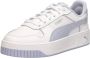 PUMA Carina Street Jr Meisjes Sneakers White-Cool Weather - Thumbnail 6