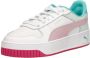 Puma Carina Street Jr sneakers wit roze groen - Thumbnail 6