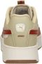 PUMA Carina Street Lux Sneakers Laag beige - Thumbnail 3