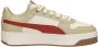 PUMA Carina Street Lux Dames Sneakers Alpine Snow-Mars Red-Toasted Almond - Thumbnail 5