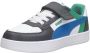 Puma Caven 2.0 Block sneakers wit kobaltblauw grijs Imitatieleer 30 - Thumbnail 11