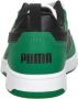 Puma Rebound V6 Lo sneakers wit zwart groen Jongens Meisjes Imitatieleer 35 - Thumbnail 5