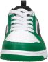 Puma Rebound V6 Lo sneakers wit zwart groen Jongens Meisjes Imitatieleer 35 - Thumbnail 7