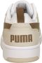 PUMA Rebound v6 Low Unisex Sneakers White-Totally Taupe-Alpine Snow - Thumbnail 5