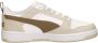 PUMA Rebound v6 Low Unisex Sneakers White-Totally Taupe-Alpine Snow - Thumbnail 6