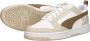 PUMA Rebound v6 Low Unisex Sneakers White-Totally Taupe-Alpine Snow - Thumbnail 8