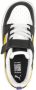 Puma Rebound V6 Lo AC+ Inf sneakers zwart geel wit - Thumbnail 8