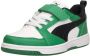 PUMA Rebound V6 Lo AC+ PS Unisex Sneakers White- Black-Archive Green - Thumbnail 8