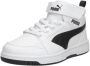 Puma Rebound V6 Mid sneakers wit zwart Imitatieleer Meerkleurig 31 - Thumbnail 9