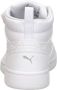 PUMA Rebound V6 Mid AC+ PS Unisex Sneakers White-Cool Light Gray - Thumbnail 2