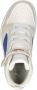 PUMA Rebound V6 Mid AC+ PS Unisex Sneakers White-Vivid Blue-Feather Gray - Thumbnail 7