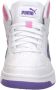 Puma rebound V6 mid bouncy sky jr. sneakers wit - Thumbnail 10