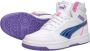 Puma rebound V6 mid bouncy sky jr. sneakers wit - Thumbnail 11