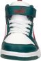 Puma Rebound v6 Mid sneakers groen ecru rood Imitatieleer 28 - Thumbnail 6