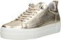 Red-Rag Red Rag Vrouwen Suède Effen Lage sneakers Damesschoenen 74402 Goud - Thumbnail 13