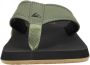 Reef The Layback black Olive Heren Slippers Zwart Olijfgroen - Thumbnail 8