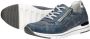Remonte Blauwe Sneaker met Metallic Accenten Blue Heren - Thumbnail 10