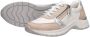 Remonte Comfortabele witte sneaker met beige en zilveren accenten Multicolor Heren - Thumbnail 10