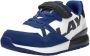 Replay Shoot Jr suède sneakers blauw wit Jongens Suede Meerkleurig 36 - Thumbnail 6