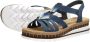 Rieker V7909-12 dames sandalen sportief blauw - Thumbnail 6