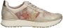 Rieker Gouden Print Sneaker met Rits en Veters Multicolor Dames - Thumbnail 16