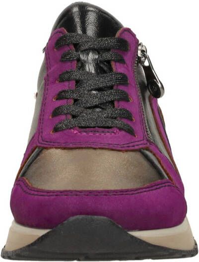 Rieker Sneakers Laag Fuchsia