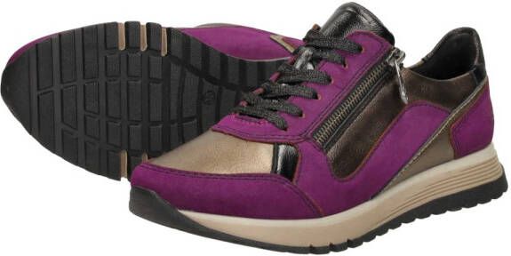 Rieker Sneakers Laag Fuchsia