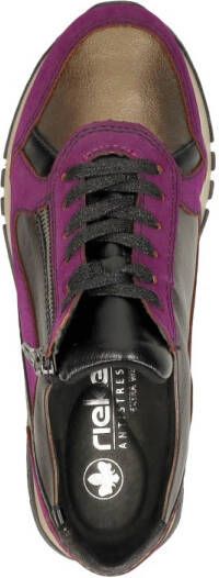 Rieker Sneakers Laag Fuchsia